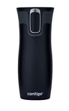 Termo Acero Inoxidable West Loop SS 470ML con Autosellado Negro Mate Contigo