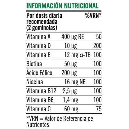 Multivitamínico adultos 60 gominolas Nature's Bounty