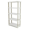 Estantería 90 cm con 5 estantes Space Saver Plastiken Beige