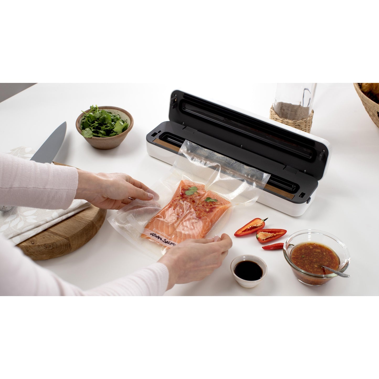 FoodSaver Envasadora al vacío para alimentos Everyday VS0290X