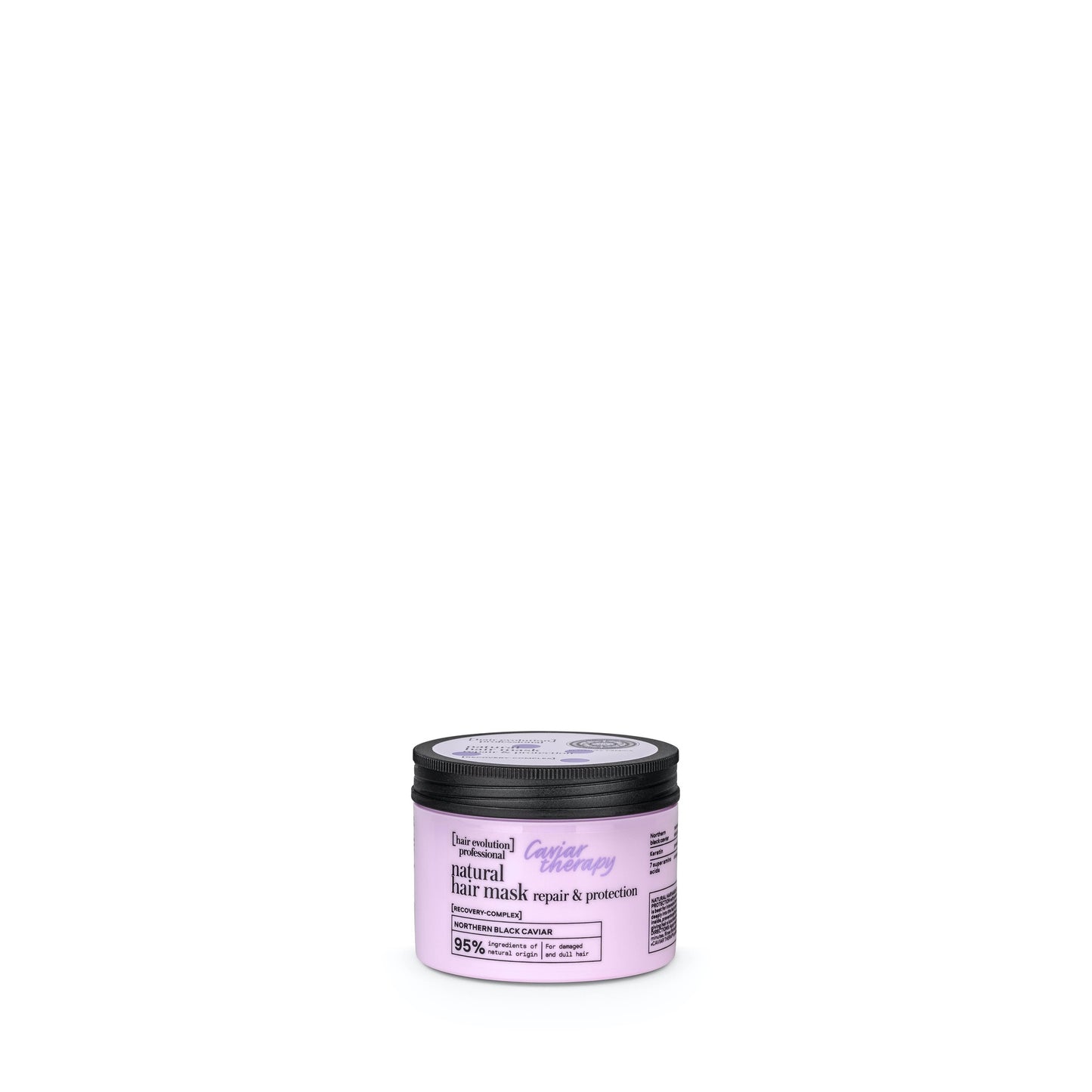 Mascarilla capilar natural «Terapia de caviar» Reparación y protección Natura Siberica 150 ml