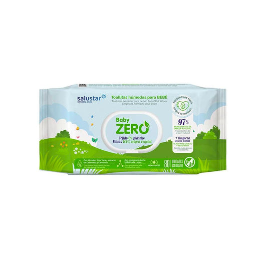 Toallitas infantiles biodegradables Salustar 80 uds