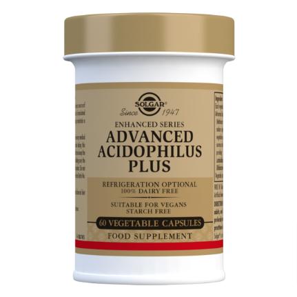Acidophilus Plus Avanzado. Solgar