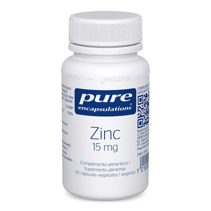 Zinc 15mg 60cap Pure Encapsulations