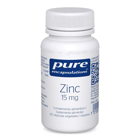 Zinc 15mg 60cap Pure Encapsulations