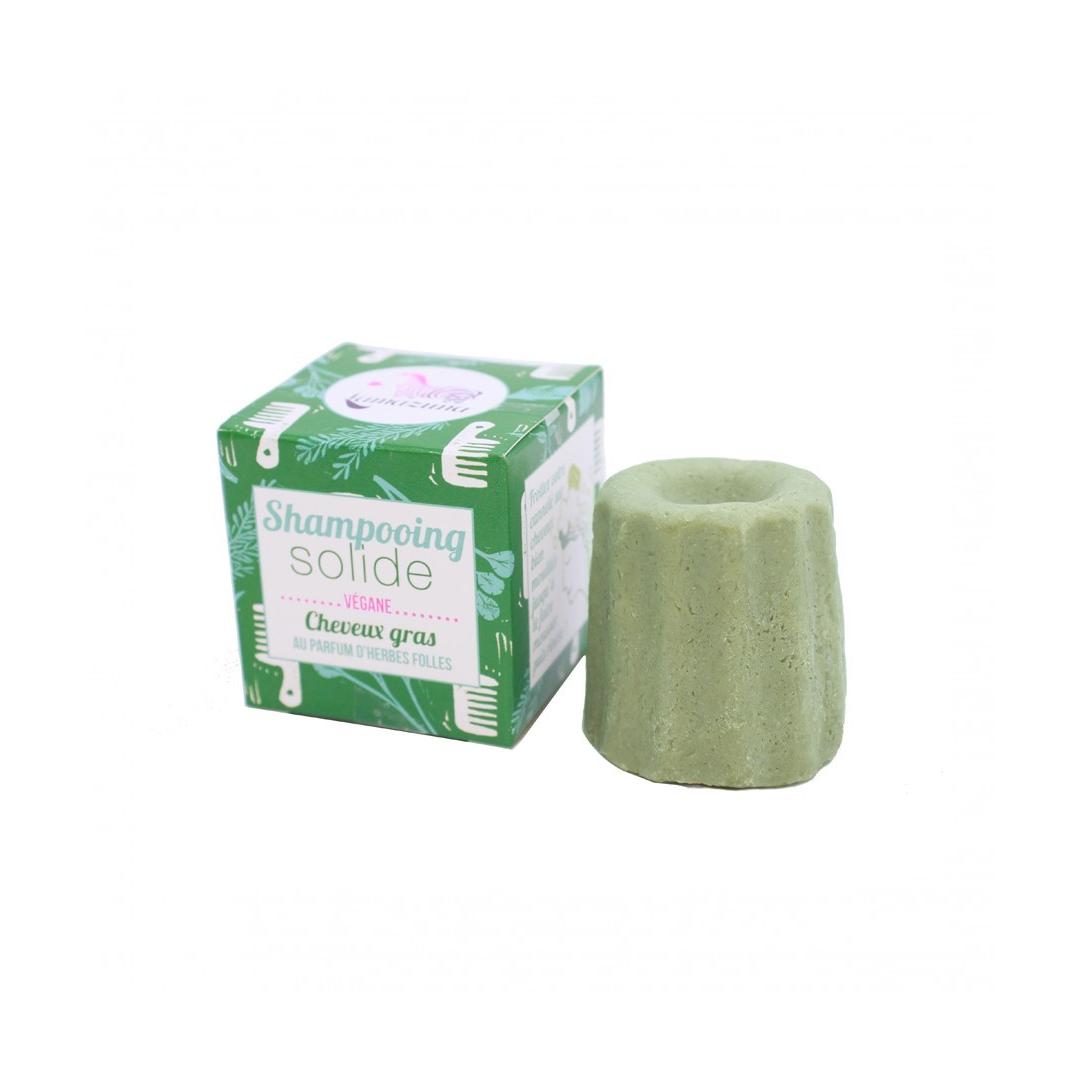 Champú sólido para cabellos grasos Hierbas Silvestres Lamazuna 55 g