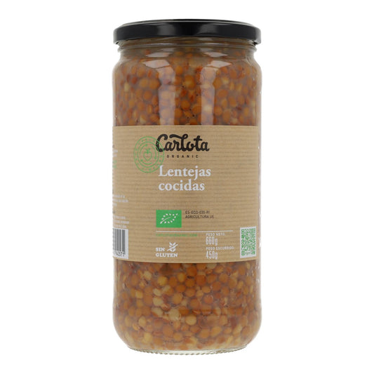 Lentejas Cocidas Carlota 720 g