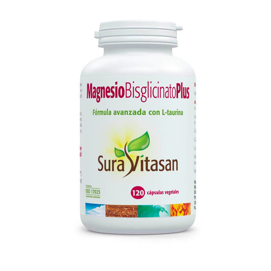 Magnesio Bisglicinato Plus 120 cápsulas Sura Vitasan