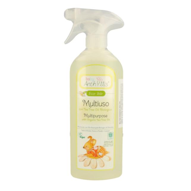 Limpia superfícies multiusos higienizante Anthyllis Baby 500 ml