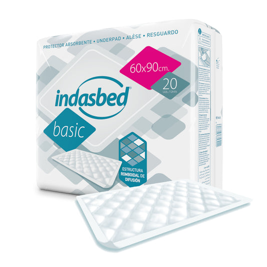 Protector de Cama INDASBED BASIC 60X90 20 uds