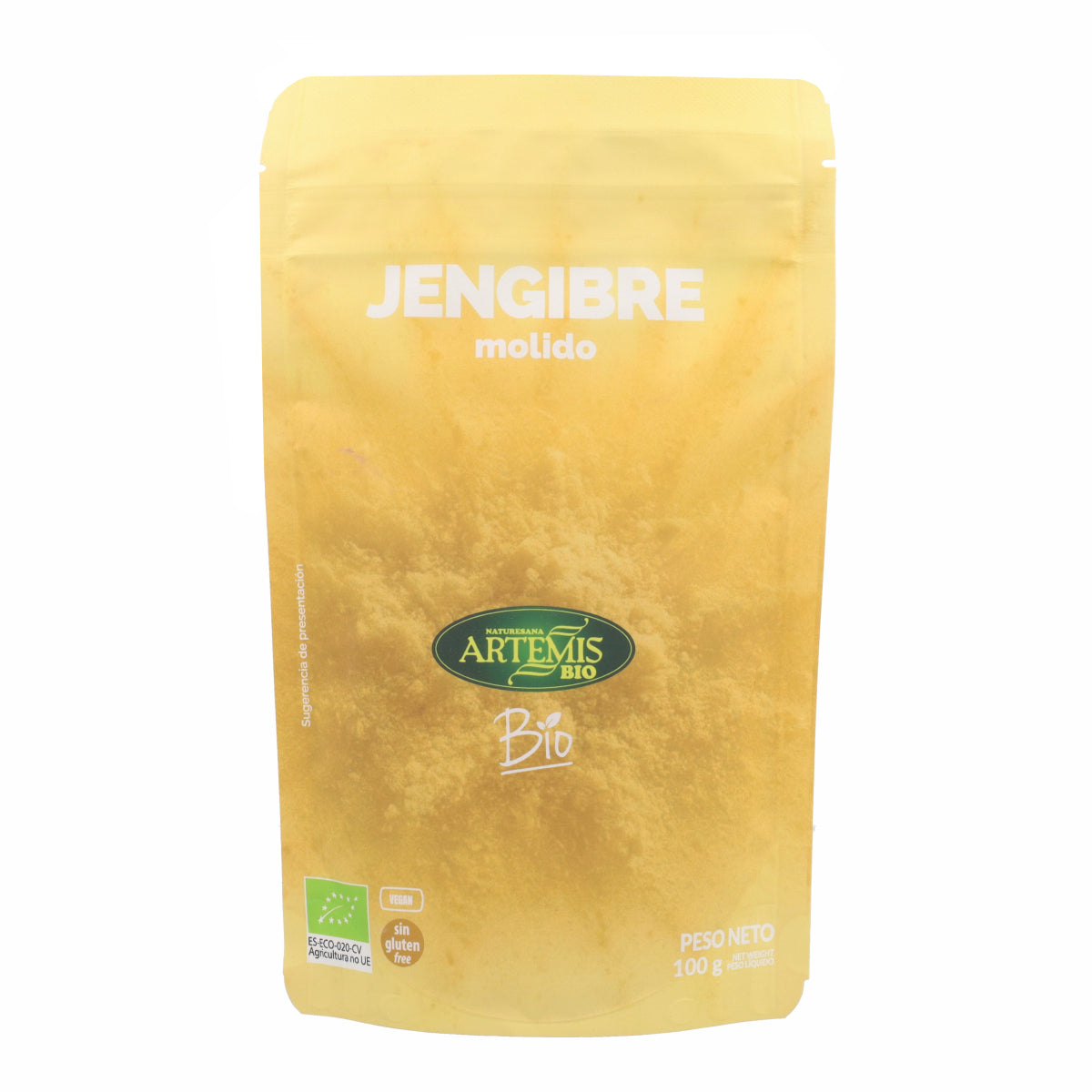 Jengibre ECO en Doypack Artemis Bio 100 g