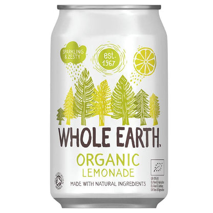 Pack x6 Refresco BIO Limonada, 330 ml. Whole Earth