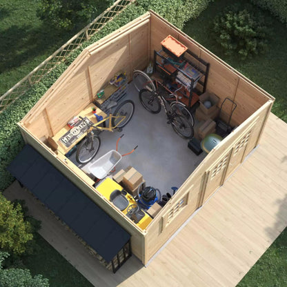 Cobertizo Shelty+ 13,4 m2 Forest Style