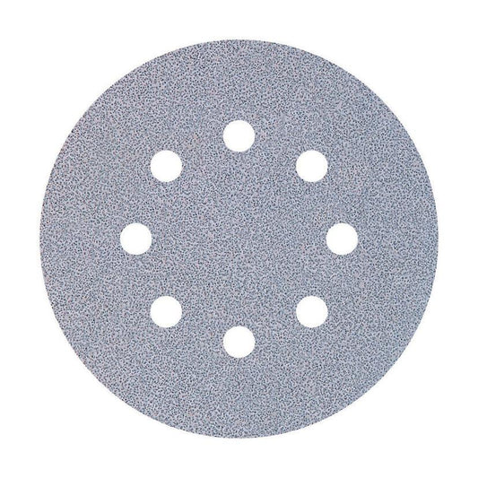 5 discos adhesivos de lijar	para lijadoras excéntricas Ø 125 mm Wolfcraft