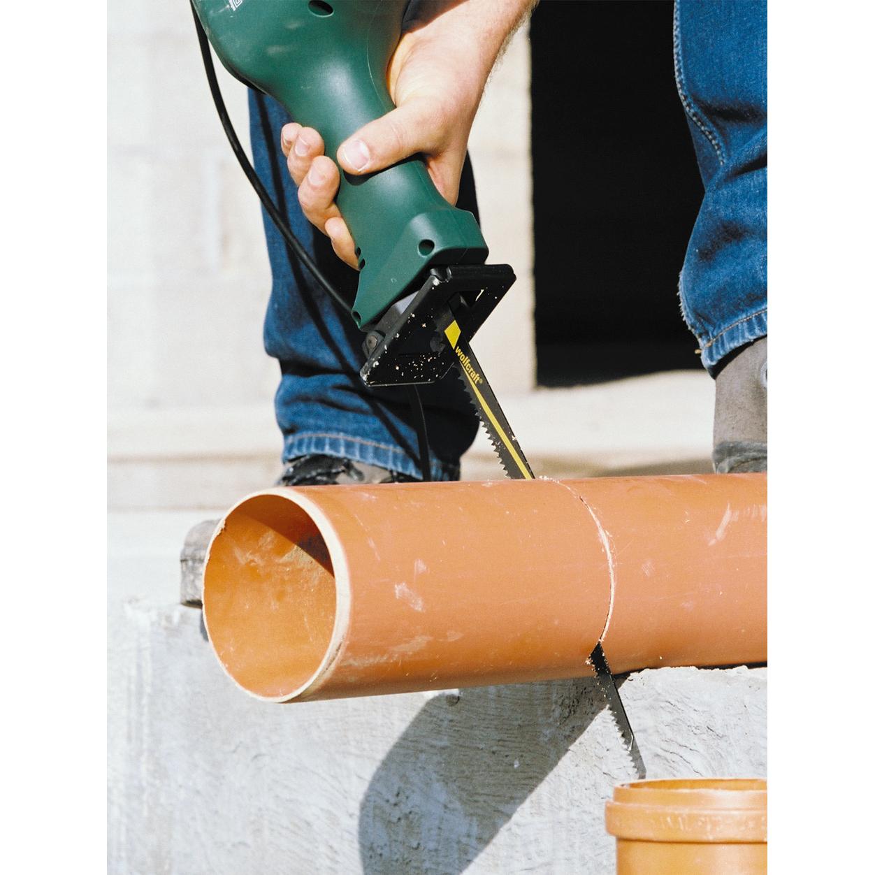 2 hojas de sierra de sable corte 10-100mm 130mm Wolfcraft 130 mm