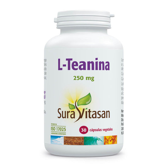 L-Teanina, Sura Vitasan, 30 cápsulas