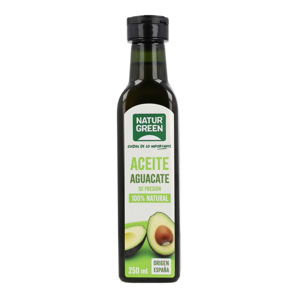 Aceite de Aguacate envase PET NaturGreen 250 ml