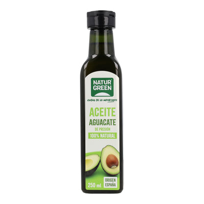 Aceite de Aguacate envase PET NaturGreen 250 ml