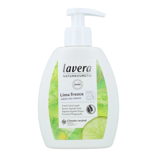 Recarga jabón de manos lima fresca, Lavera 500 ml