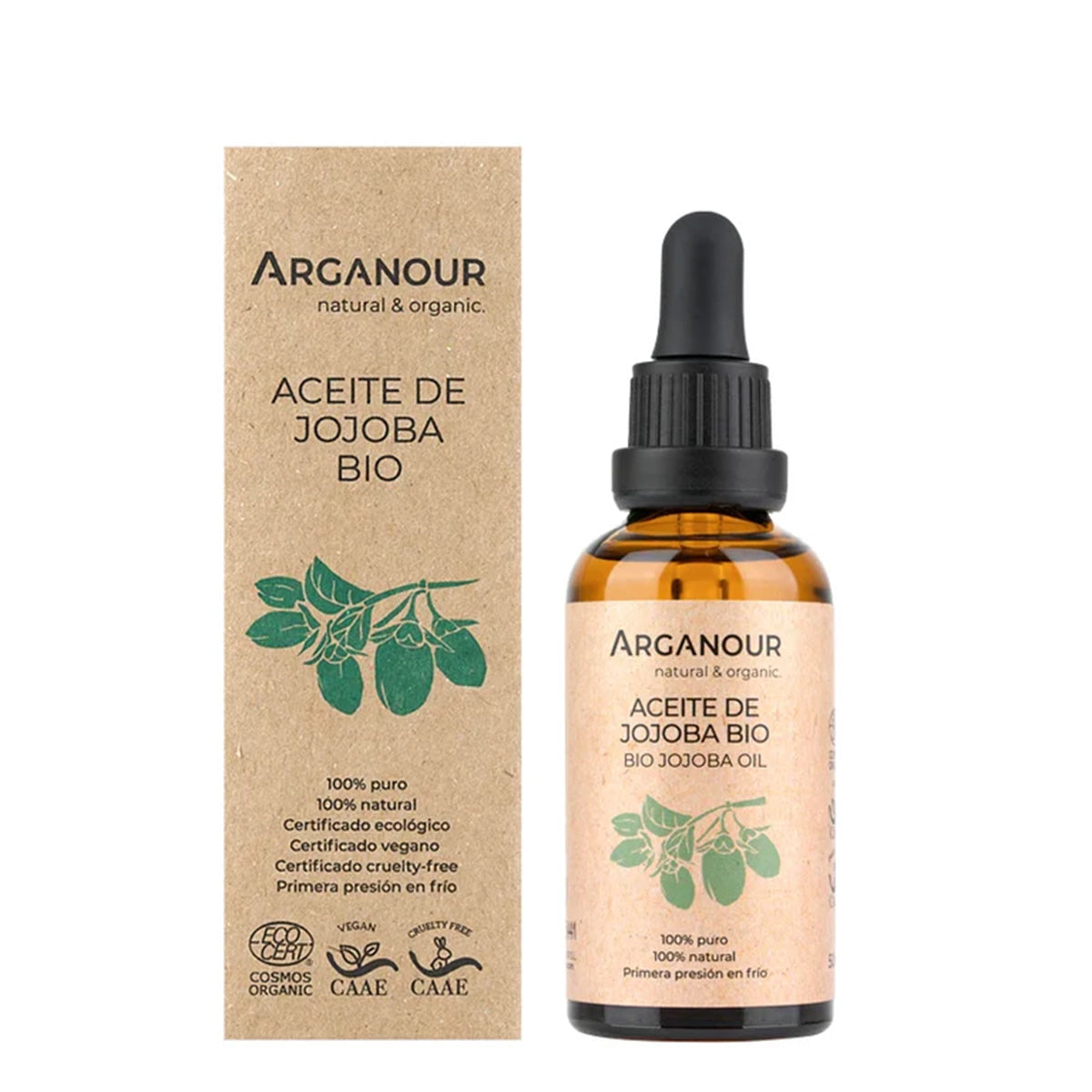 Aceite de jojoba 100% BIO Arganour 50ml