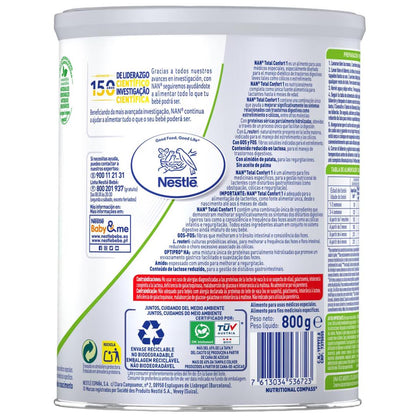 Nan Expertpro Total Confort 1 Nestlé 800 g