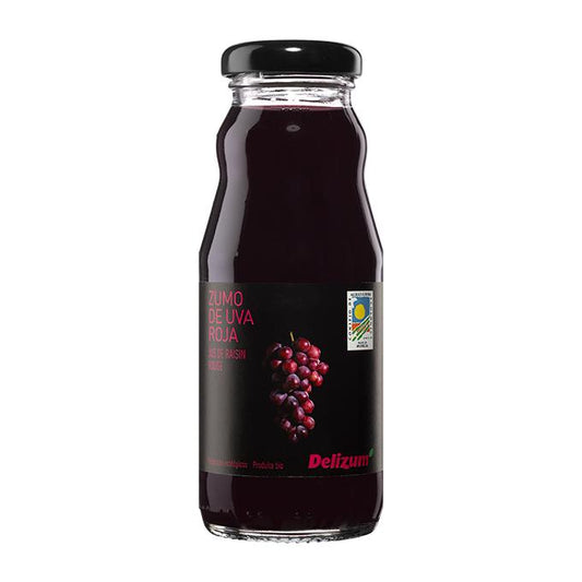 Zumo de Uva roja ecológico Delizum 200ml
