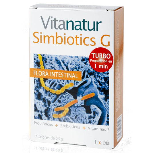 Symbiotics G flora intestinal Vitanatur 14 sobres