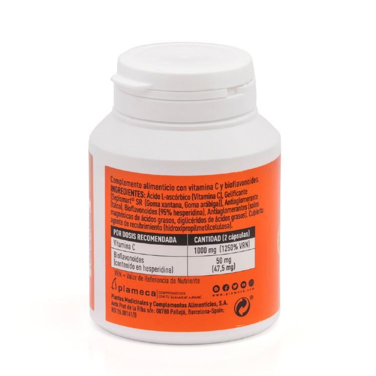Vitamina C 1000 mg Plameca 120 cápsulas