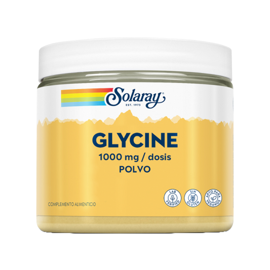 Glycina en polvo  Solaray 400 gr