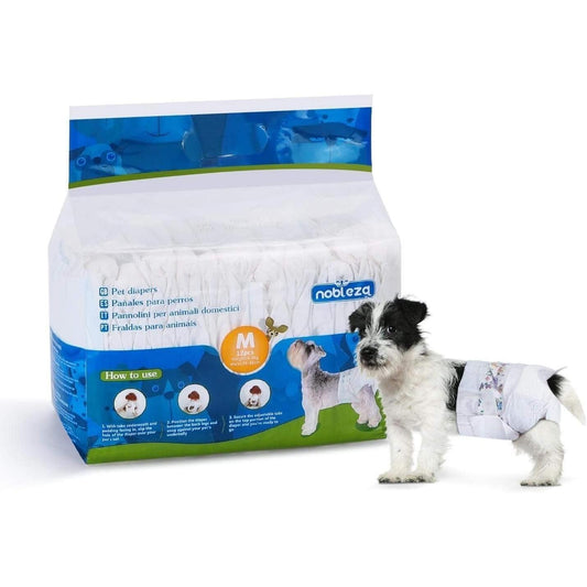 Pañales para perro Hembra M 12 uds. Nobleza