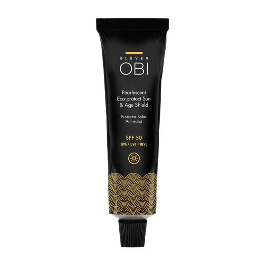 Protector solar antiedad ECO nacarado SPF 50 Eleven Obi 60ml