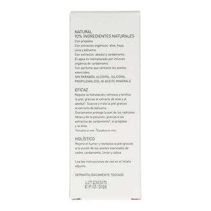 Crema-Gel Hidratante/ Textura Fresca No Grasa con Cedro y Propóleo Apivita 50 ml