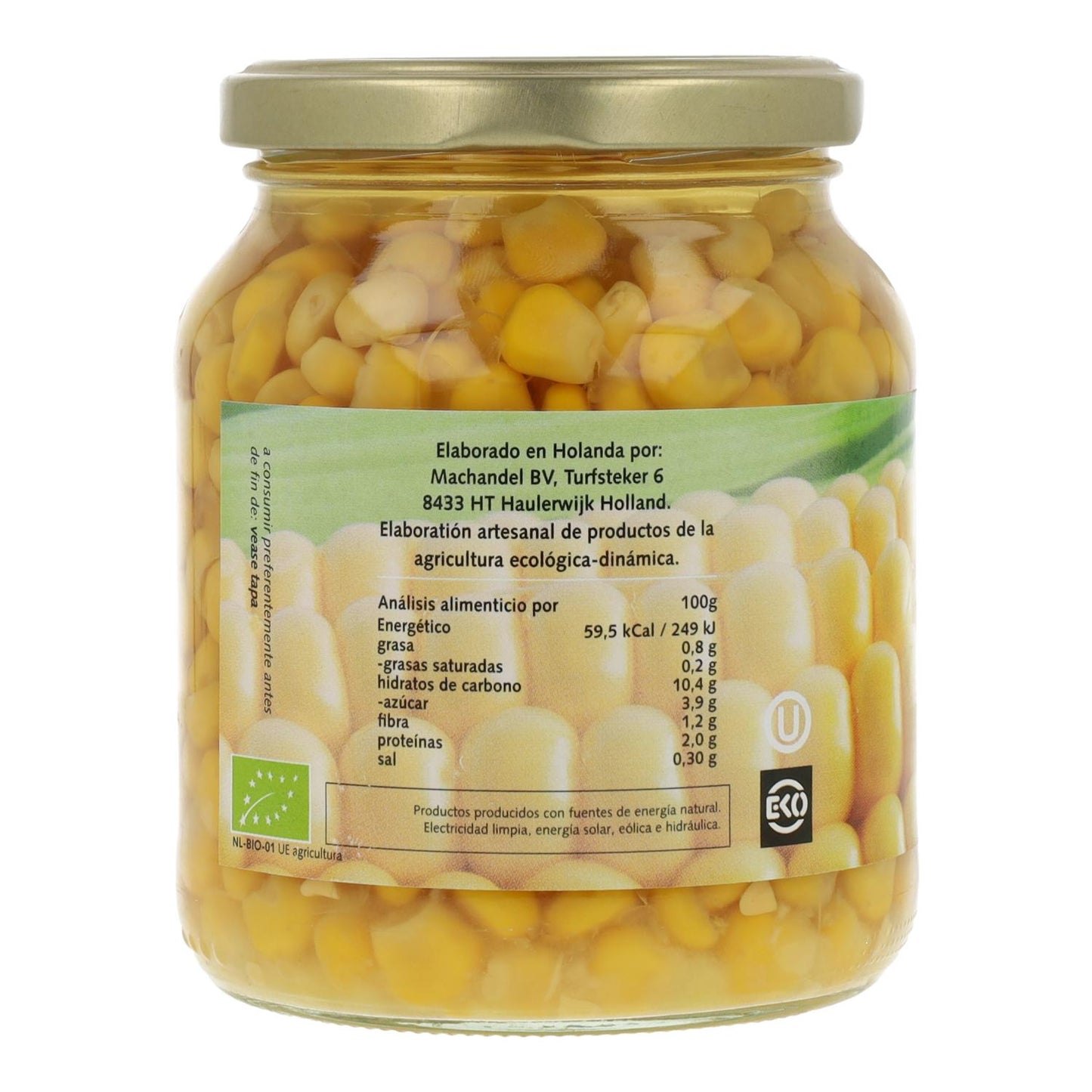 Maíz Dulce Bio Machandel 350 g