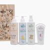 Caja madera regalo infantil: loción infantil, colonia infantil, pasta al agua y gel de baño infantil Mi Rebotica