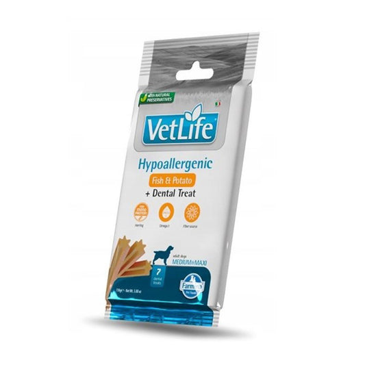 Dental Treat Hypoallergenic Fish Med/Max, Farmina