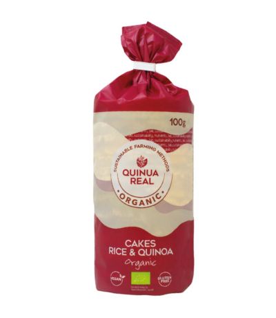 Tortitas de Arroz con Quinoa Sin gluten Quinua Real 100 g
