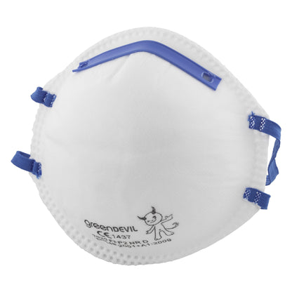 Máscaras antipolvo FFP2 Prevención antigripe Wolfcraft