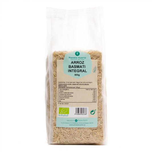 Arroz Basmati integral ECO Planeta Huerto 500 g