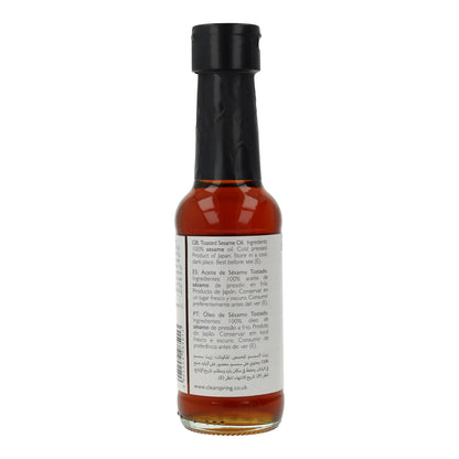 Aceite de sésamo tostado Clearspring, 150 ml