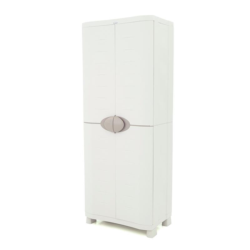 Armario Escobero 70 cm Space Saver Plastiken Beige