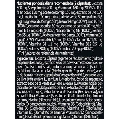 Capilae fórmula para cabello, uñas y piel Paleobull 60 caps