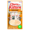 Churu Kitten receta de pollo Snack cremoso para gatos 4x14g