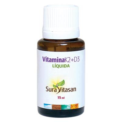 Vitamina K2+D3, Sura Vitasan,15 ml