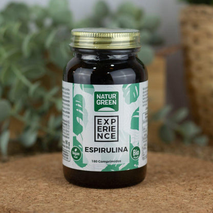Espirulina Naturgreen 180 comprimidos de 500mg