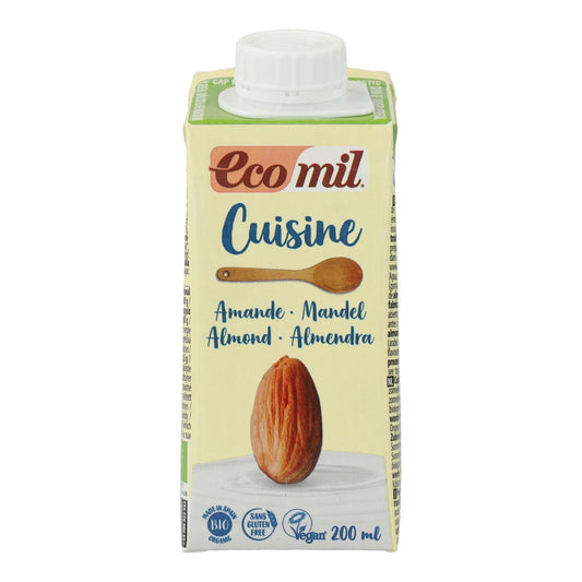 Preparado culinario Cuisine Almendra Ecomil 200 ml