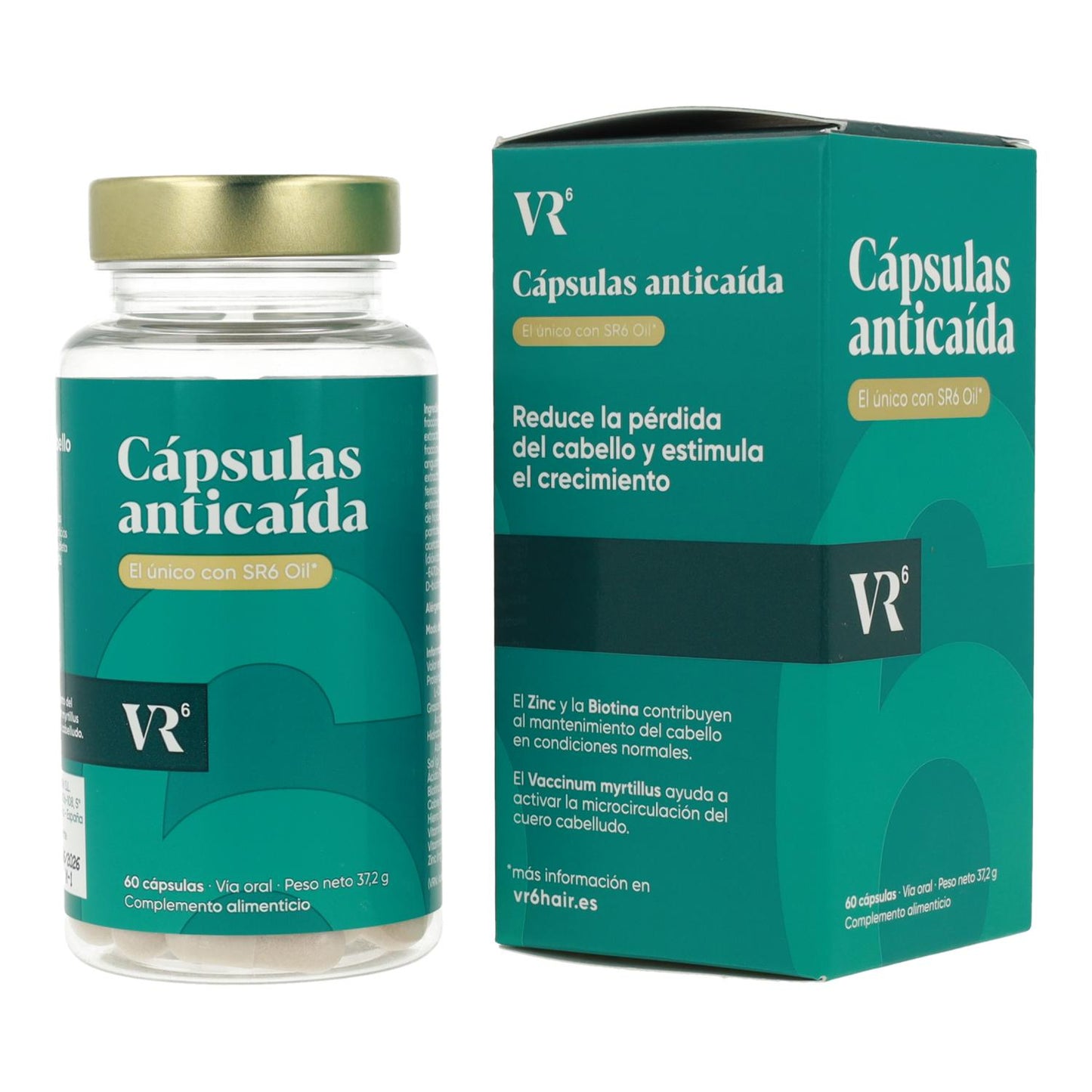 Cápsulas anticaída VR6 60 unidades