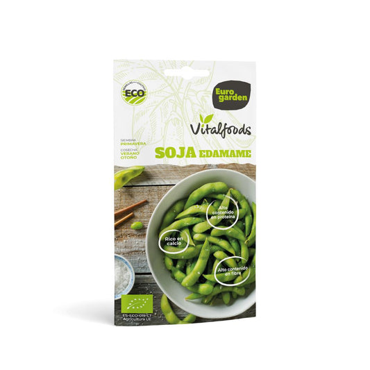 Semillas ecológicas de Soja Summer Shell Edamame Vitalfoods
