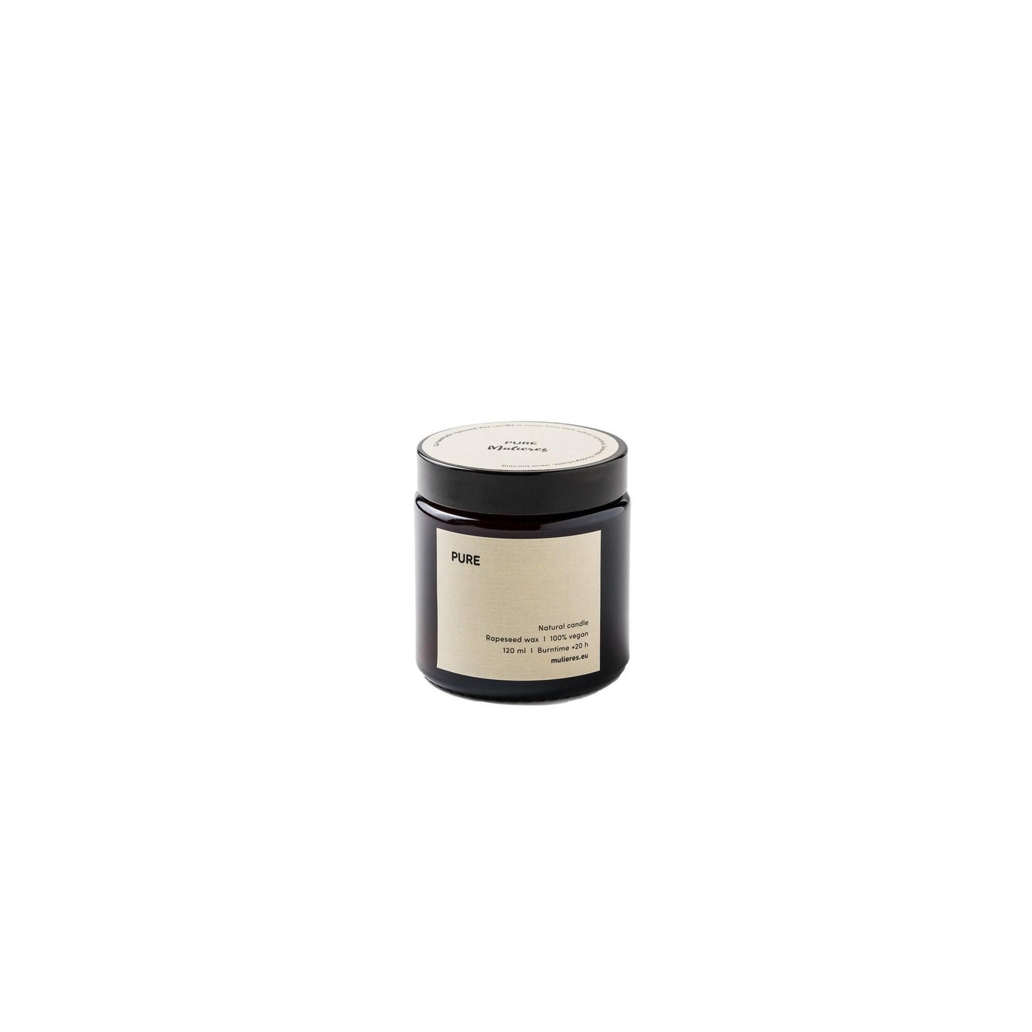 Vela natural "Pura" 120ml Mulieres