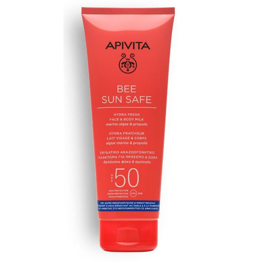 Leche Solar Hydra Fresh SPF50 Apivita 200 ml