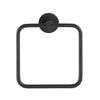 Toallero aro de acero inoxidable Bosio, negro mate Wenko